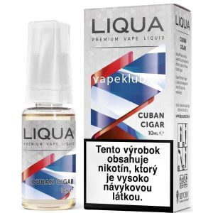 Liqua Cuban Cigar - prekvapivá ňamka