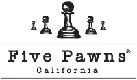 Logo Five Pawns - prémiové liquidy z USA