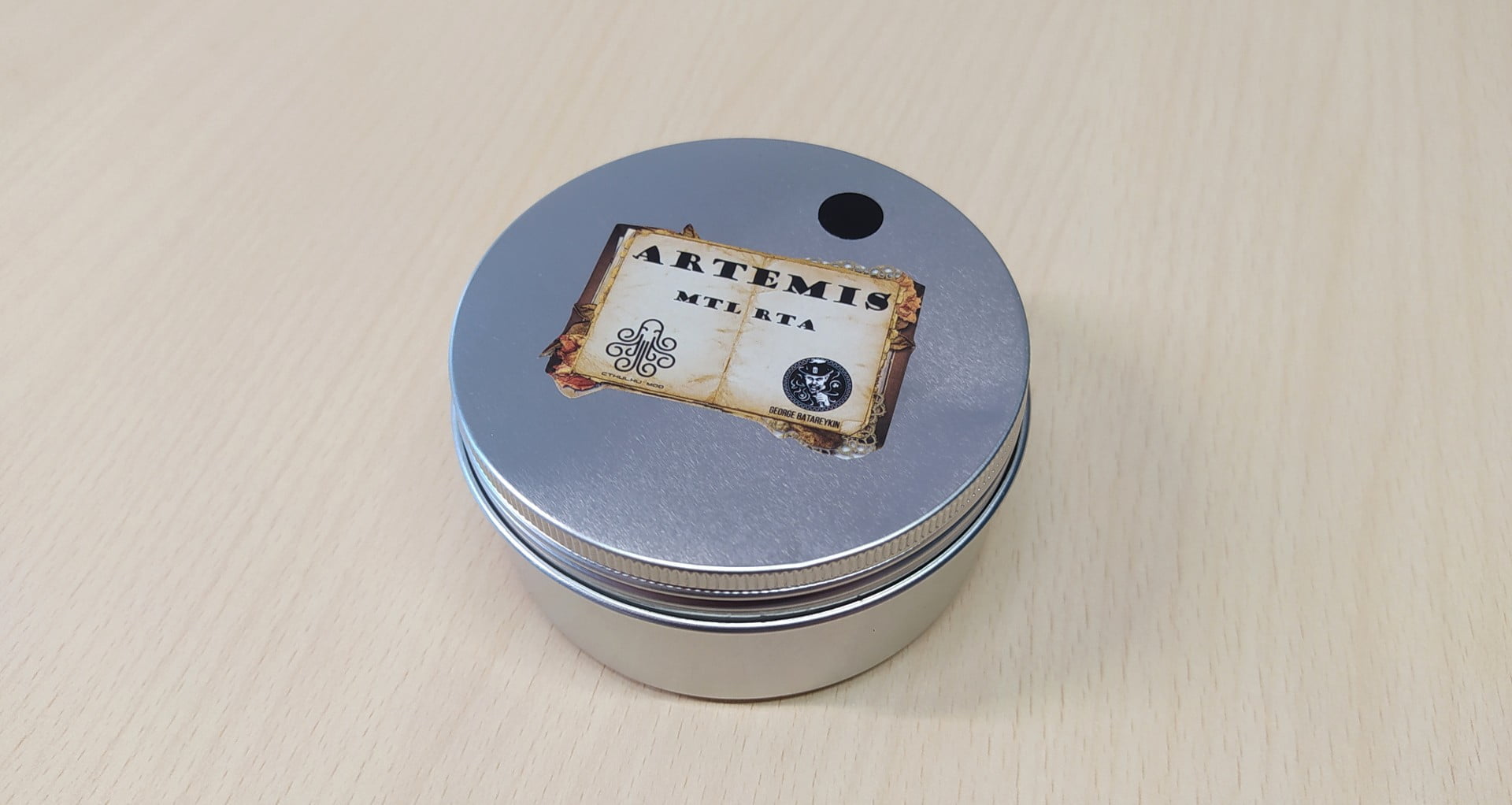 Cthulhu Artemis MTL RTA - recenzia na vapeklub.sk - krabička
