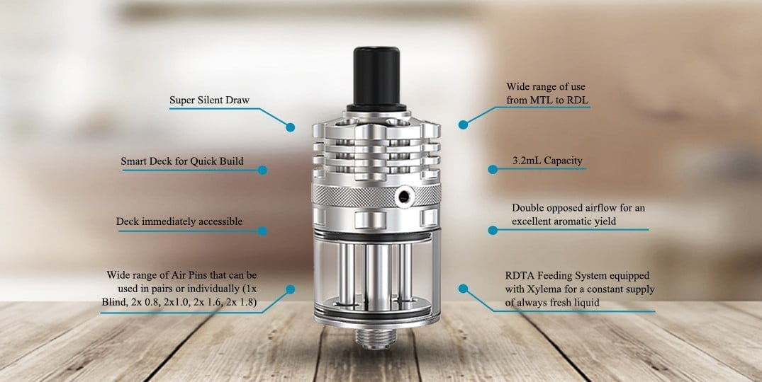 Ripley RDTA 22mm - The Vaping Gentlemen Club - Vape Klub