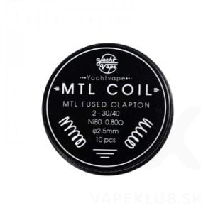 Yachtvape MTL Fused Clapton Ni80 vape špirálky