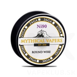Ni90 drôt pre vape atomizéry, rôzne hrúbky. Od Mythical Vapers
