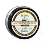 SS316L MTL Clapton špirálky Mythical Vapers 10ks
