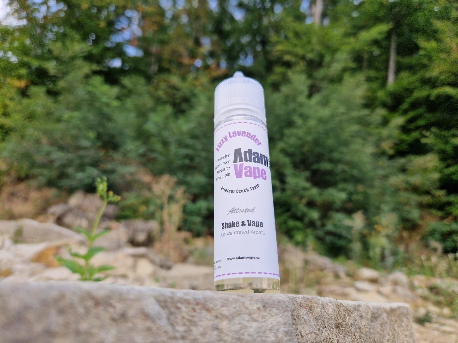 Adams vape Fizzy Lavender recenzia review
