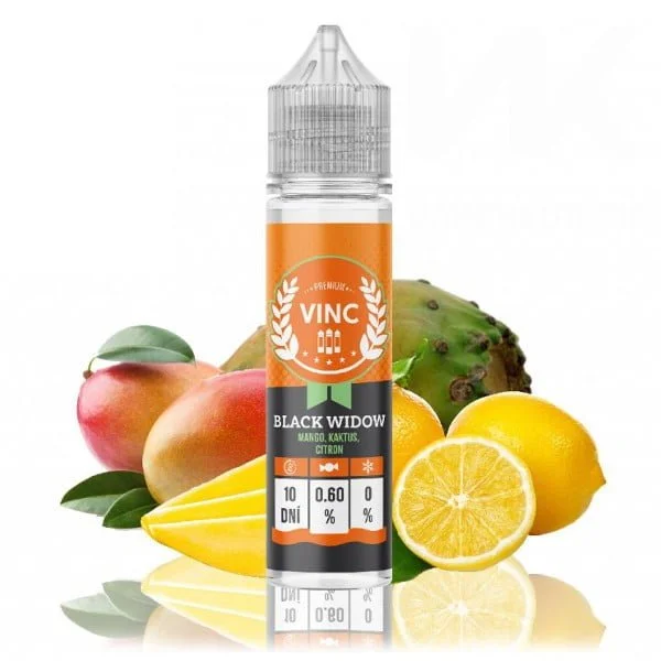 Vinc Black Widow vape príchuť ovocný mix