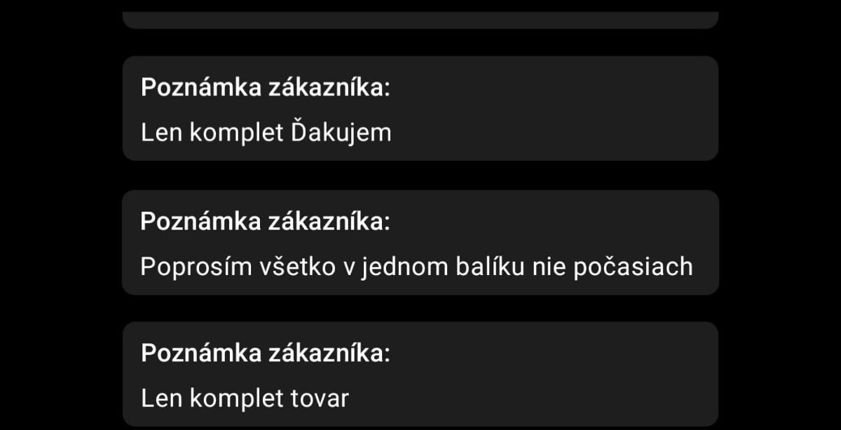 záhadné správy od nových zákazníkov Vapeklubu