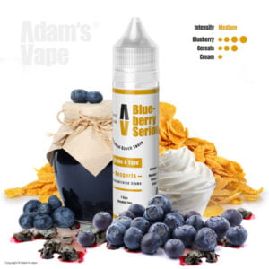 Blueberry Serious od Adam's Vape: čučoriedky a cereálie so smotanou