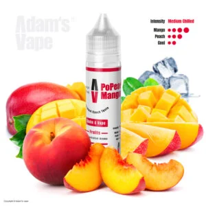 Adams Vape Popeachi Mango - vape príchuť