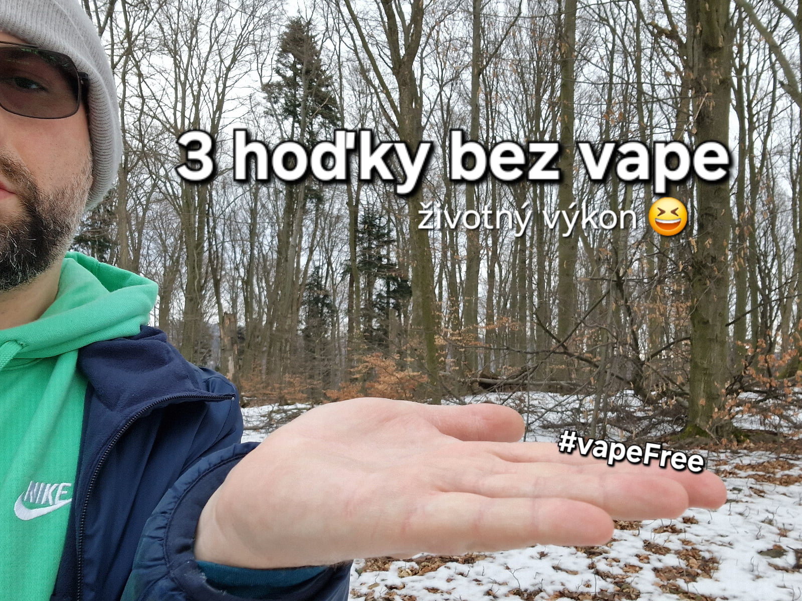 3 hoďky bez vape - vapefree výzva