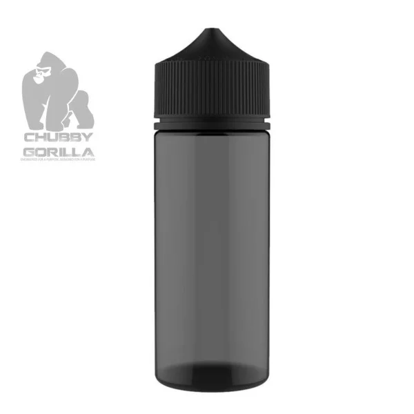120ml fľaška bez mierky, tmavá - original Chubby Gorilla