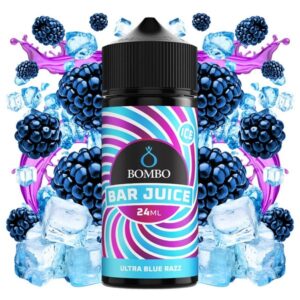 Ultra Blue Razz - SnV Bombo Bar Juice 24/120ml