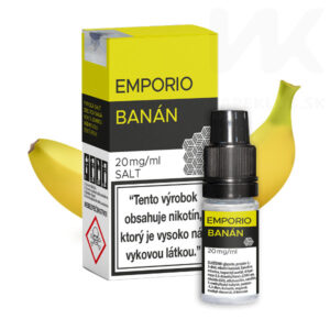 Emporio Salt - Banán - náplň do e-cigarety