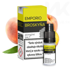 Emporio Salt - Broskyňa - náplň do e-cigarety
