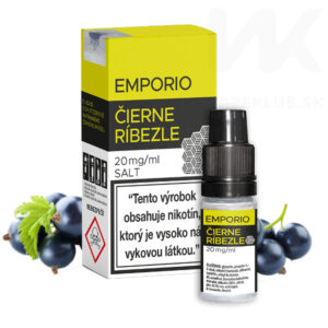 Emporio Salt - Čierne Ríbezle - náplň do e-cigarety
