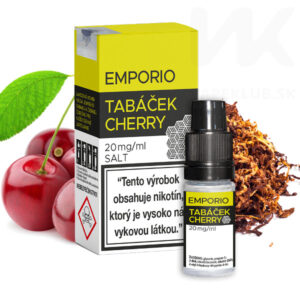 Emporio Salt - Tabáček Cherry - náplň do e-cigarety