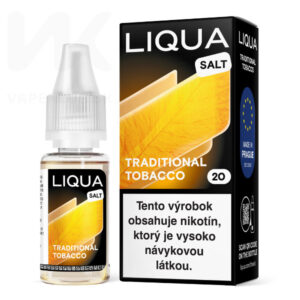 Traditional Tobacco - salt liquid Liqua